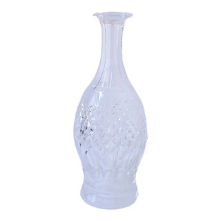 Irish Waterford Crystal Decanter, Circa Late 20th Century For Sale