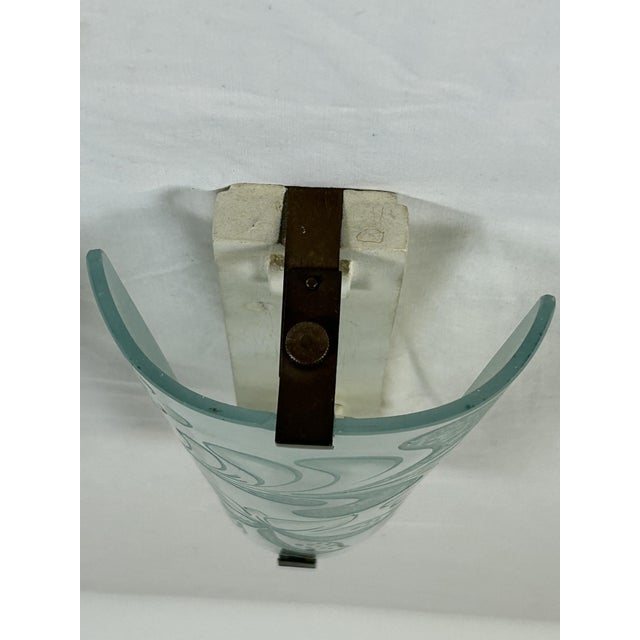 Cream Wall Lamps by Pietro Chiesa for Fontana Arte, 1950s, Set of 2 For Sale - Image 8 of 15