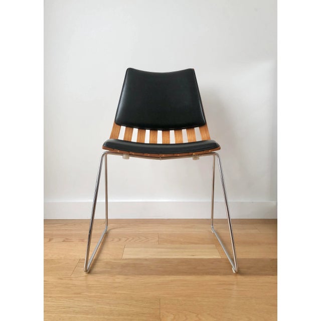 Hans Brattrud for Hove Mobler Padded Teak Scandia Chair For Sale - Image 12 of 12