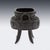 Antique Japanese Edo Style Bronze Vessel, 19th Century For Sale - Image 4 of 18