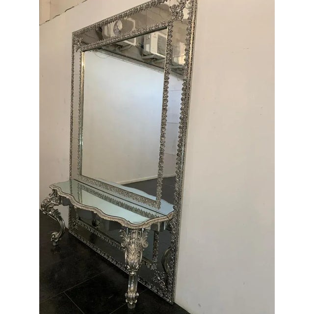 Mirror and Console by Piero Figura for Atena, Set of 2 For Sale - Image 8 of 18