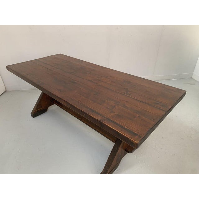 Monastery Table in Fir For Sale - Image 5 of 6