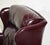 Vintage Traditional Oxblood Leather Wingback Reclining Library Chair by Bradington Young For Sale - Image 13 of 15