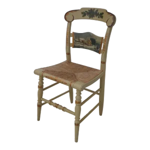 Hitchcock C.1988 Stenciled Christmas Limited Edition Chair
