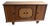 Art Deco Oak Sideboard with Geometric Doors, 1940s For Sale