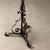 Antique Art Nouveau Floor Lamp in Iron, Italy For Sale - Image 5 of 7