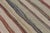 Textile Vintage Persian Shahson Kilim With Colorful Stripes - Rug & Kilim For Sale - Image 7 of 8