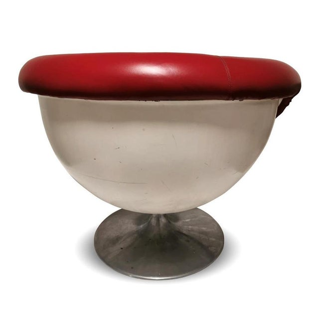 1960s Vintage P180 Armchair by Gastone Rinaldi, Italy, 1968 For Sale - Image 5 of 6