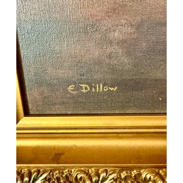 Vintage Still Life Oil Painting For Sale - Image 10 of 12
