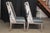 Traditional Restoration Hardware Traditional Blue Leather Chairs - Set of 2 For Sale - Image 3 of 5