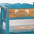 Mid 20th Century Original Blue Painted Bench With Storage, Hungary Dated 1938 For Sale - Image 5 of 17