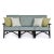 Wood 7-Piece John Wisner for Ficks Reed Far Horizons Rattan Modular Sofa Group For Sale - Image 7 of 12