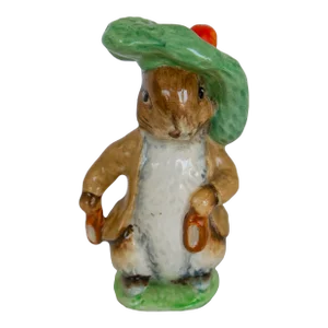 1980s Beatrix Potter Benjamin Bunny Figurine