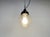 Industrial Bakelite Pendant Light with Ribbed Glass, 1970s For Sale - Image 12 of 14