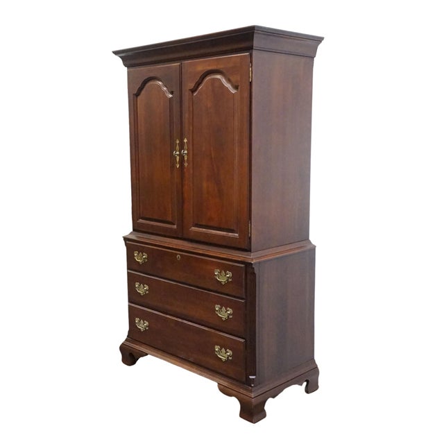 KINCAID FURNITURE Solid Commonwealth Cherry Traditional Style 39" Clothing Armoire 68" High 39" Wide 20" Deep We...