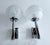 Vintage Space Age Glass Sconces from Doria, 1960s, Set of 2 For Sale - Image 9 of 14