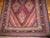 1890s Red Diamond Tribal Antique Persian Kurdish Rug 4' 2" X 9' 8" Handknotted Wool Carpet For Sale In New York - Image 6 of 6