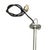 1930s Benjamin Vapor-Tight Industrial Hanging Pendant Light W/ Globe, 2 Available For Sale - Image 4 of 7