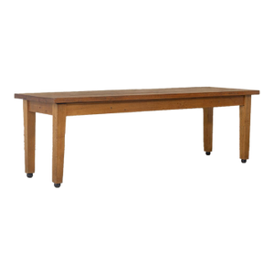 1940s French Rustic Wood Farm Table