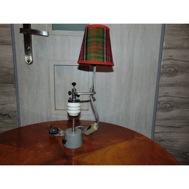 Black Desk Workshop Lamp, 1970s For Sale - Image 8 of 8