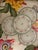 Traditional Vintage Floral Plates - Set of Four For Sale - Image 3 of 6