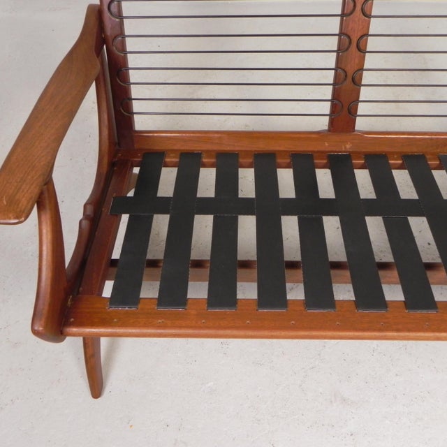 Teak Three-Seater Sofa from De Ster Geldermalsen, Gelderland, 1960s For Sale - Image 18 of 18
