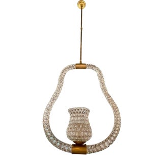 Vintage Barovier Murano Glass Pendant For Sale
