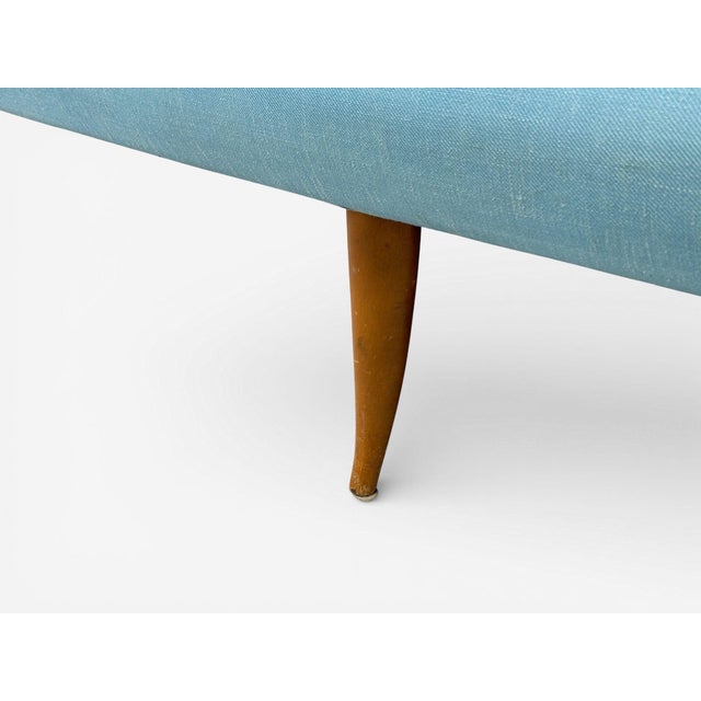 Kerstin Hörlin-Holmquist, Sofa, Beech, Fabric, Sweden, 1940s For Sale In New York - Image 6 of 9