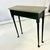 1990s Post Modern Boho Chic Black Thin Style Console Table. For Sale - Image 10 of 11