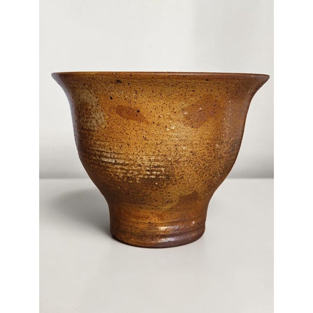 Xxl stoneware punch bowl signed jacky coville. this is a punch/sangria bowl. A matching ladle is also available (wooden...