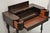 Antique Victorian Mahogany Spinet Piano Style Flip Top Secretary Writing Desk For Sale - Image 4 of 11