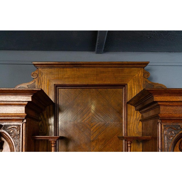 Vintage Sideboard in Oak For Sale - Image 15 of 18
