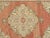 Antique Oushak Rug, Handmade Oriental Rug, Coral, Beige, Taupe Fine Rug For Sale - Image 4 of 11