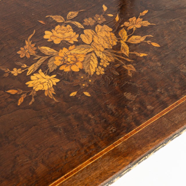 Napoleon III Two-Tier Side Table, Second Empire Style, France, 19th Century For Sale In Greensboro - Image 6 of 15