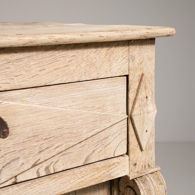 19th Century Charles X Oak Buffet For Sale - Image 13 of 13