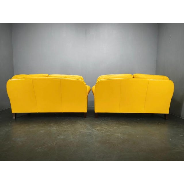 Leather George Sofas from Poltrona Frau, Italy, 1992, Set of 2 For Sale - Image 13 of 18