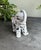 Archimede Seguso "Bianco Nero" Murano Glass Large Elephant Sculpture, Vintage 1960s MCM (Attributed) For Sale In Minneapolis - Image 6 of 12