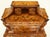 Italian Bombe Inlay Olive Wood Dresser Drop Front Jewerly Compartment Secretary For Sale - Image 6 of 13