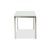 Silver and Glass Dining Table from Calligaris For Sale - Image 9 of 11