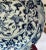 Pair of Oversized Chinese Blue & White Porcelain Charger Plates With Dragon & Phoenix Motif – 17.4” For Sale - Image 10 of 12