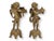 Beaux-Arts Bronze Cherub Figures Flower/ Candle Holders For Sale - Image 3 of 6