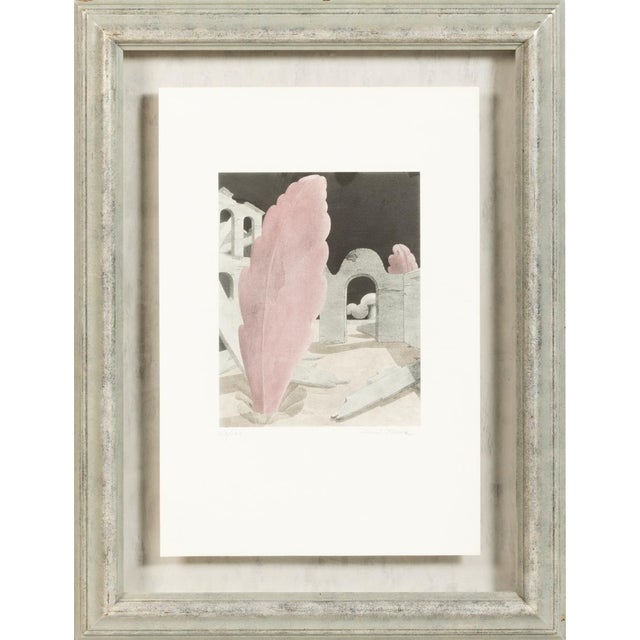 Modern Raul Perez, Landscape Composition, Screen Print For Sale - Image 3 of 3