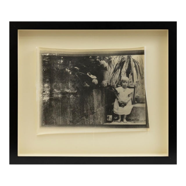 Annelies Strba Linda Mit Kamera 1978 Heliogravure Contemporary Portrait For Sale