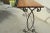 1990s Industrial Console Table in Wrought Iron, 1990s For Sale - Image 5 of 7
