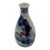 Antique Japanese Blue and White Porcelain Sake Bottle With Landscape Design For Sale