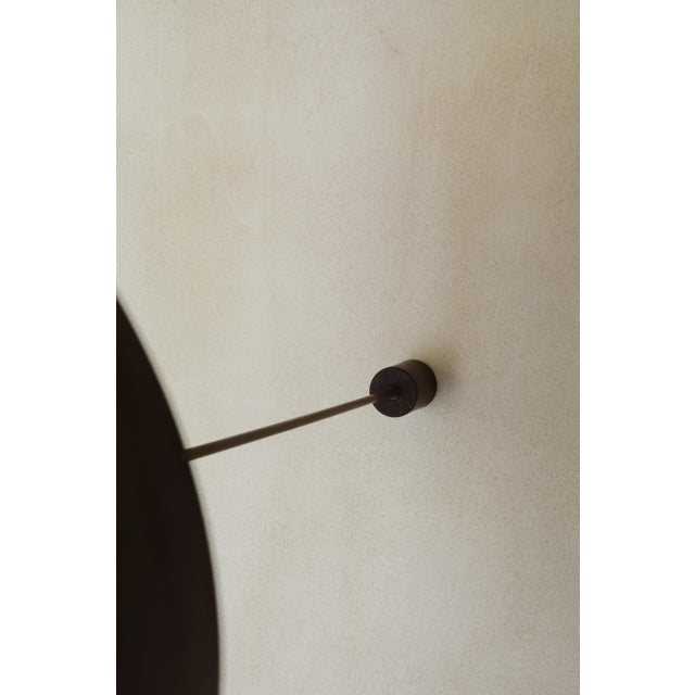 Brass and glass pendant ceiling lamp, ca 1950s. w 35cm l 35cm h 96cm up to 250v (europe/uk standard).the wiring of this...