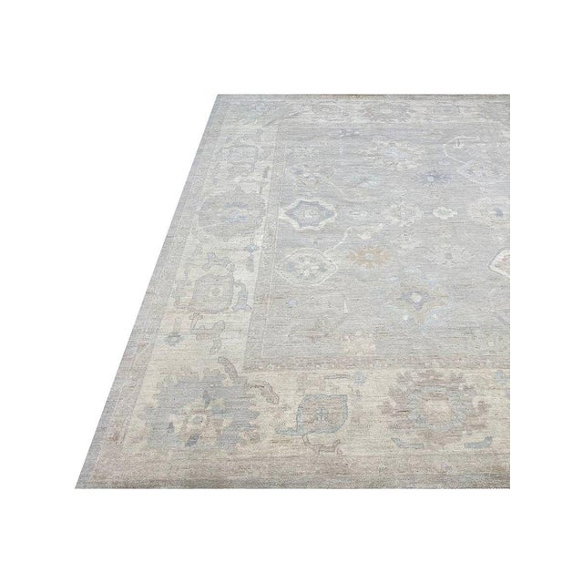 1990s 8x10 Oushak Style Area Rug - 502554 For Sale - Image 5 of 10