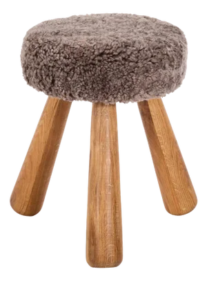 Antique Swedish Stool by Ingvar Hildingsson, 1890s