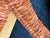 Vintage CHENILLE Tassel Fringe Trim Rust Orange 2" wide x 8 Yards and 11 Inches