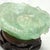 Light Green Antique Chinese Carved Fluorite Censer or Brush Washer on Stand Qing/Republic For Sale - Image 8 of 14